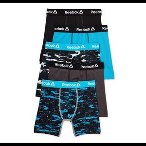 3 boxes of Reebok Boys Pro Series Performance Boxer XL